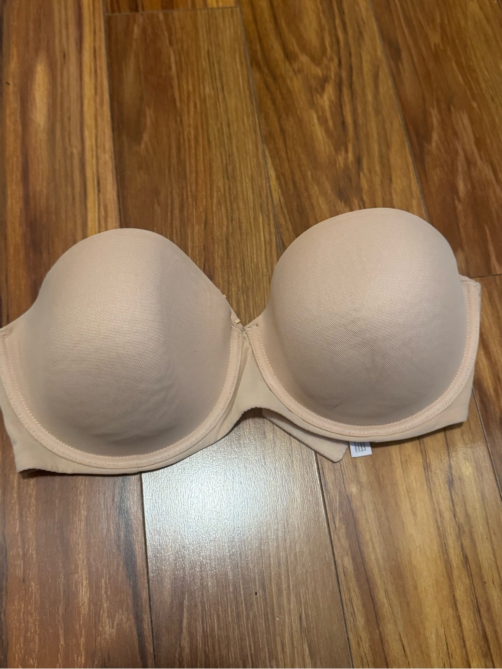 Auden Strapless Beige Molded Bra